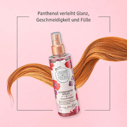 Hitzeschutzspray Langhaarmädchen