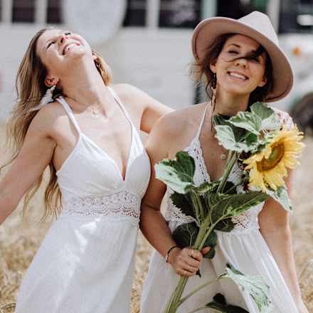 Hitzeschutzspray Langhaarmädchen