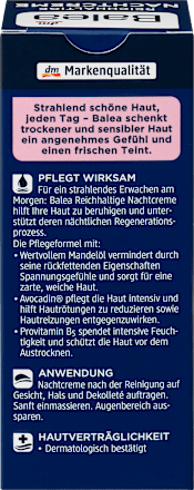 Nachtcreme Reichhaltig Balea