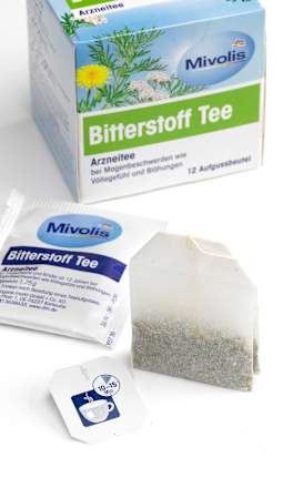 Arzneitee, Bitterstoff Tee (12 Beutel) Mivolis