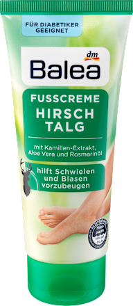 Fußcreme Hirschtalg Balea