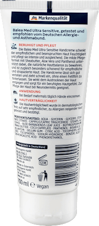 Handcreme Ultra sensitive Balea med
