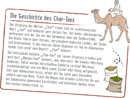 Herbatka czekoladowy czaj Podróż do Orientu, łupiny kakaowca, imbir & cynamon (20 x 2 g) dmBio