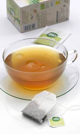 Zelený čaj zázvor a citrónová myrta  dmBio