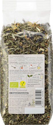 Kräuterteemischung lose Zitronenverbene, Minze & Melisse dmBio