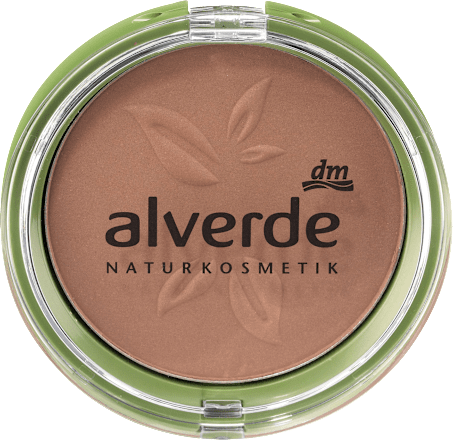Pudră matifiantă bronzantă alverde NATURKOSMETIK