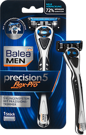 Moški brivnik s 5 rezili precision Flex-Pro  Balea MEN