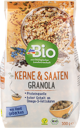 Knuspermüsli Kerne & Saaten Granola dmBio
