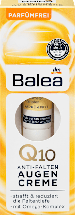 Krem pod oczy przeciwzmarszczkowy Q10 Balea