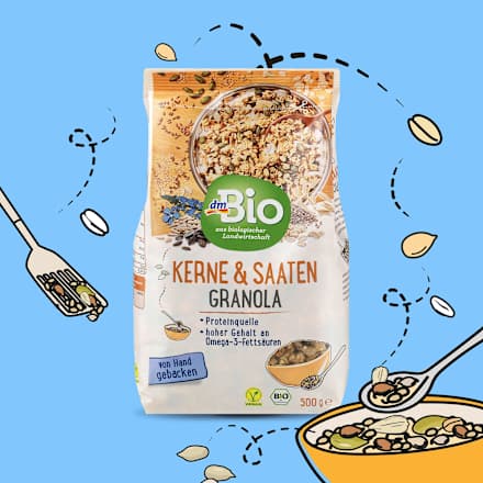 Knuspermüsli Kerne & Saaten Granola dmBio