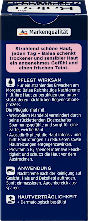 Nachtcreme Reichhaltig Balea