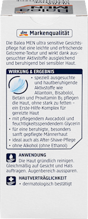 Gesichtscreme Ultra Sensitive Balea MEN