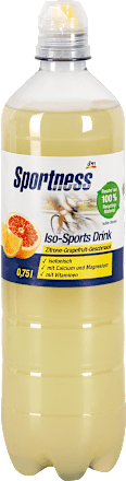 Napój izotoniczny o smaku cytryny i grejpfruta Sportness
