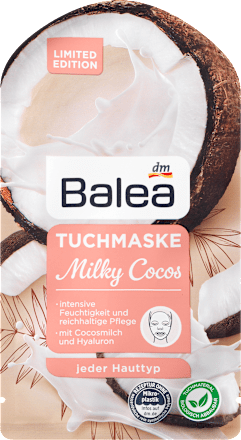 Maska w płachcie Milky Cocos Balea