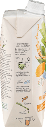 Eistee Grüner Tee mit Mandarine und Zitronengras dmBio