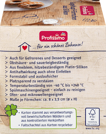 Silikonske forme za mafine Profissimo