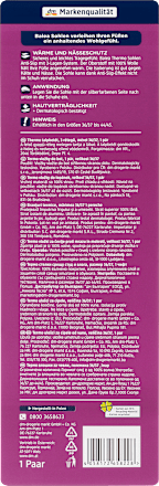 Wärmesohlen Gr. 36-37 (1 Paar) Balea