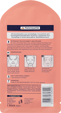 Tuchmaske Milky Cocos  Balea