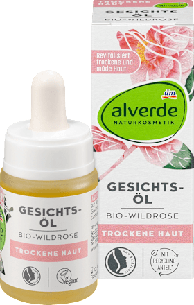 Olejek do cery suchej, dzika róża BIO alverde NATURKOSMETIK