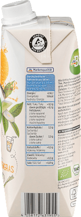 Eistee Grüner Tee mit Mandarine und Zitronengras dmBio
