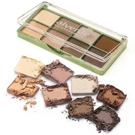 Lidschatten Palette 40 Caramel Favorites alverde NATURKOSMETIK
