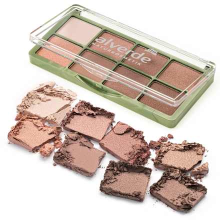 Paleta cieni do powiek 30 Rosy Favorites alverde NATURKOSMETIK