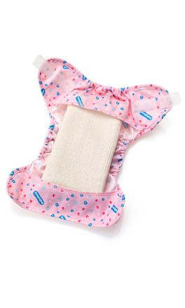 Stoffwindel-Set Blümchen babylove