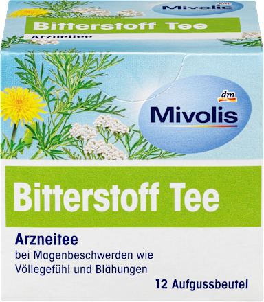 Arzneitee, Bitterstoff Tee (12 Beutel) Mivolis