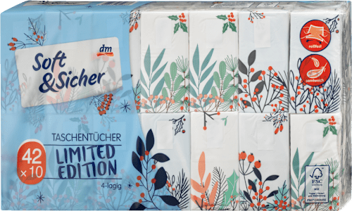 Hygienické vreckovky Limited Edition 42x10 Soft&Sicher