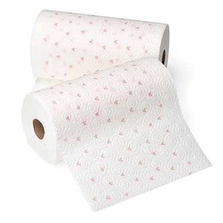 Ręcznik papierowy z motywem, 3-warstwowy, 3x100 listków Saugstark&Sicher