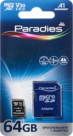 Karta pamięci MicroSDXC 64GB Paradies