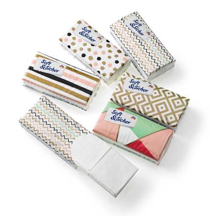 Design papirne maramice, 4-slojne Soft&Sicher