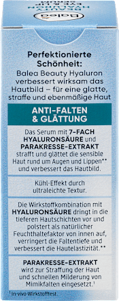 Serum Augen & Lippen Beauty Hyaluron Balea