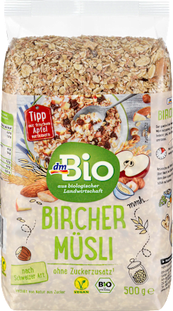 Müsli, Bircher nach Schweizer Art dmBio
