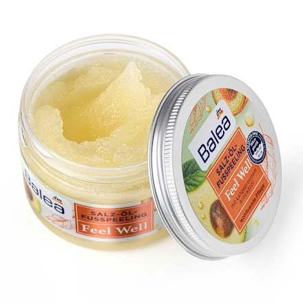 Fußpeeling Salz-Öl Feel Well Balea