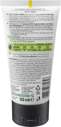 Anti Falten Gesichtscreme Active Nature Q10 alverde MEN