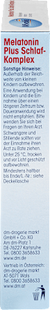 Nahrungsergänzungsmittel Melatonin Plus Schlaf-Komplex Mivolis