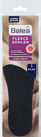 Einlegesohlen Fleece Gr. 36-37 (1 Paar) Balea