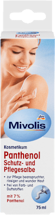 Panthenol védőkrém igénybevett, repedezett és sebes bőrre Mivolis