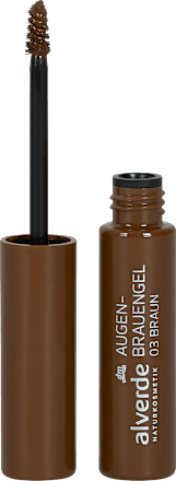 Augenbrauengel 03 Braun alverde NATURKOSMETIK