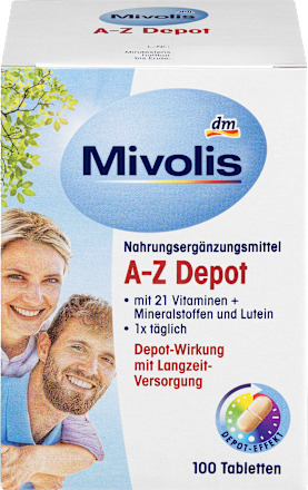 A-Z Depot, Tabletten, 100 St. Mivolis