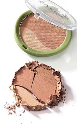 Púder Trio Bronzer alverde NATURKOSMETIK