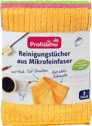 Reinigungstücher aus Mikrofeinfaser Profissimo