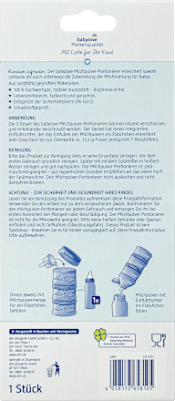 Milchpulver-Portionierer babylove