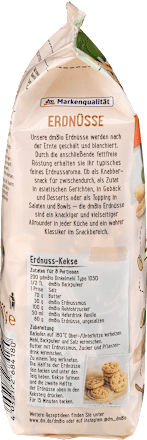 Arašidy blanšírované, nesolené dmBio