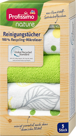 nature Recycling-Mikrofasertücher Profissimo