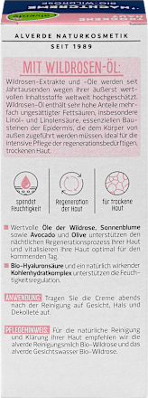 Nachtcreme Bio-Wildrose alverde NATURKOSMETIK