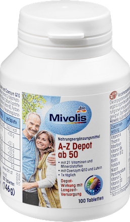 A-Z Depot ab 50, Tabletten, 100 St Mivolis