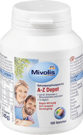A-Z Depot, Tabletten, 100 St. Mivolis