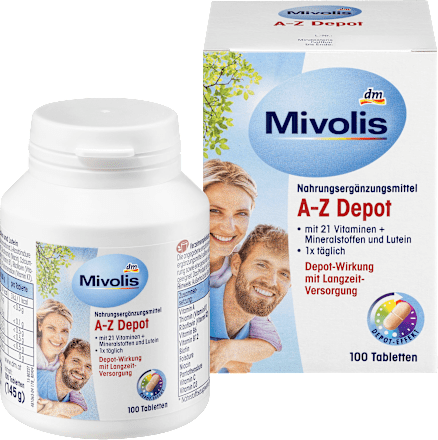 A-Z Depot, Tabletten, 100 St. Mivolis